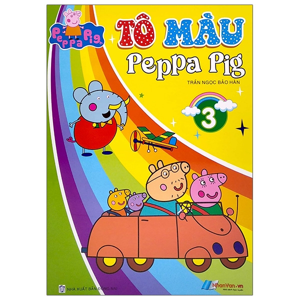 tô màu peppa pig - tập 3 (tái bản 2024)