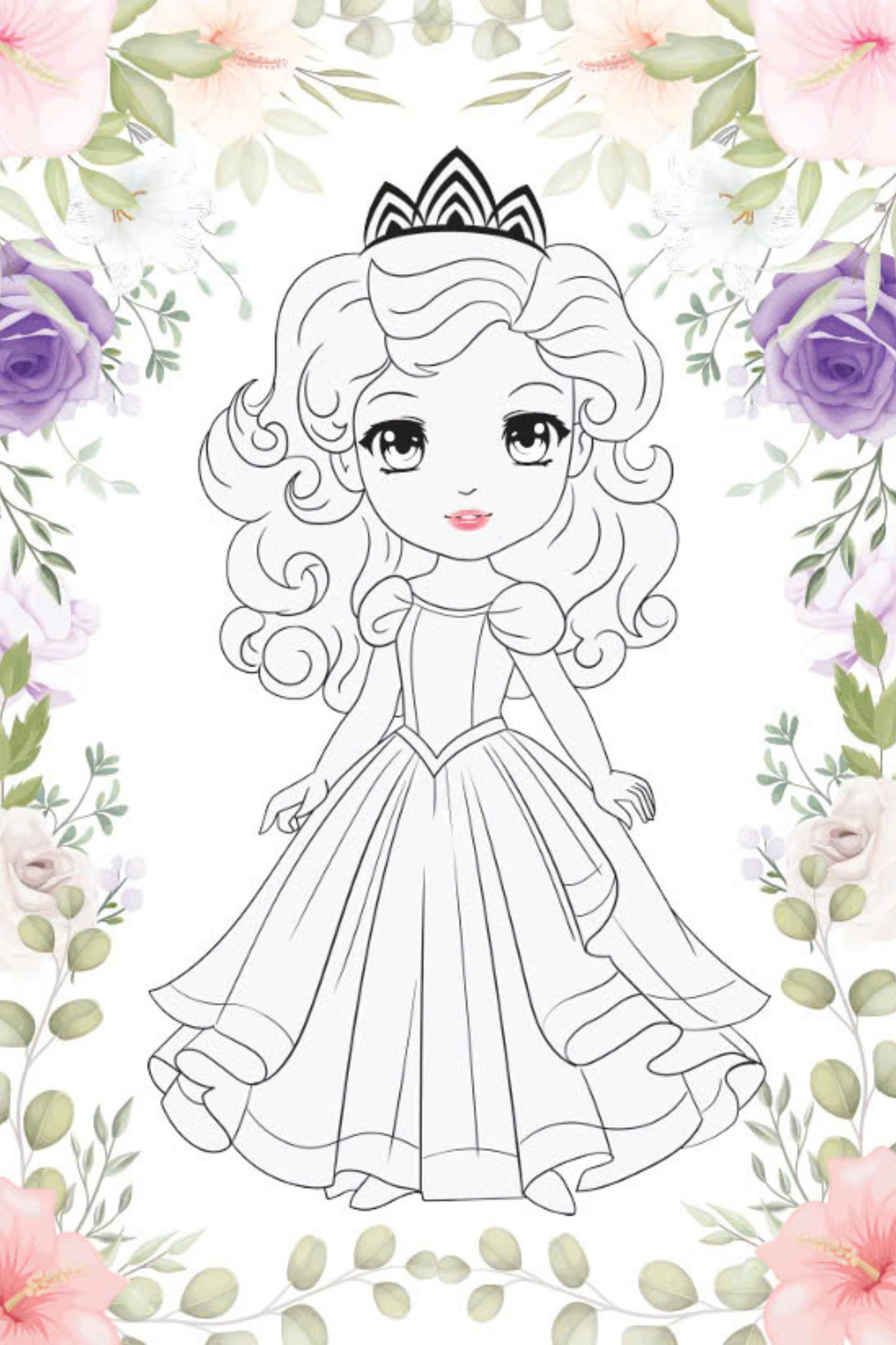 tô màu princess - công chúa kiêu sa - Ảnh 5