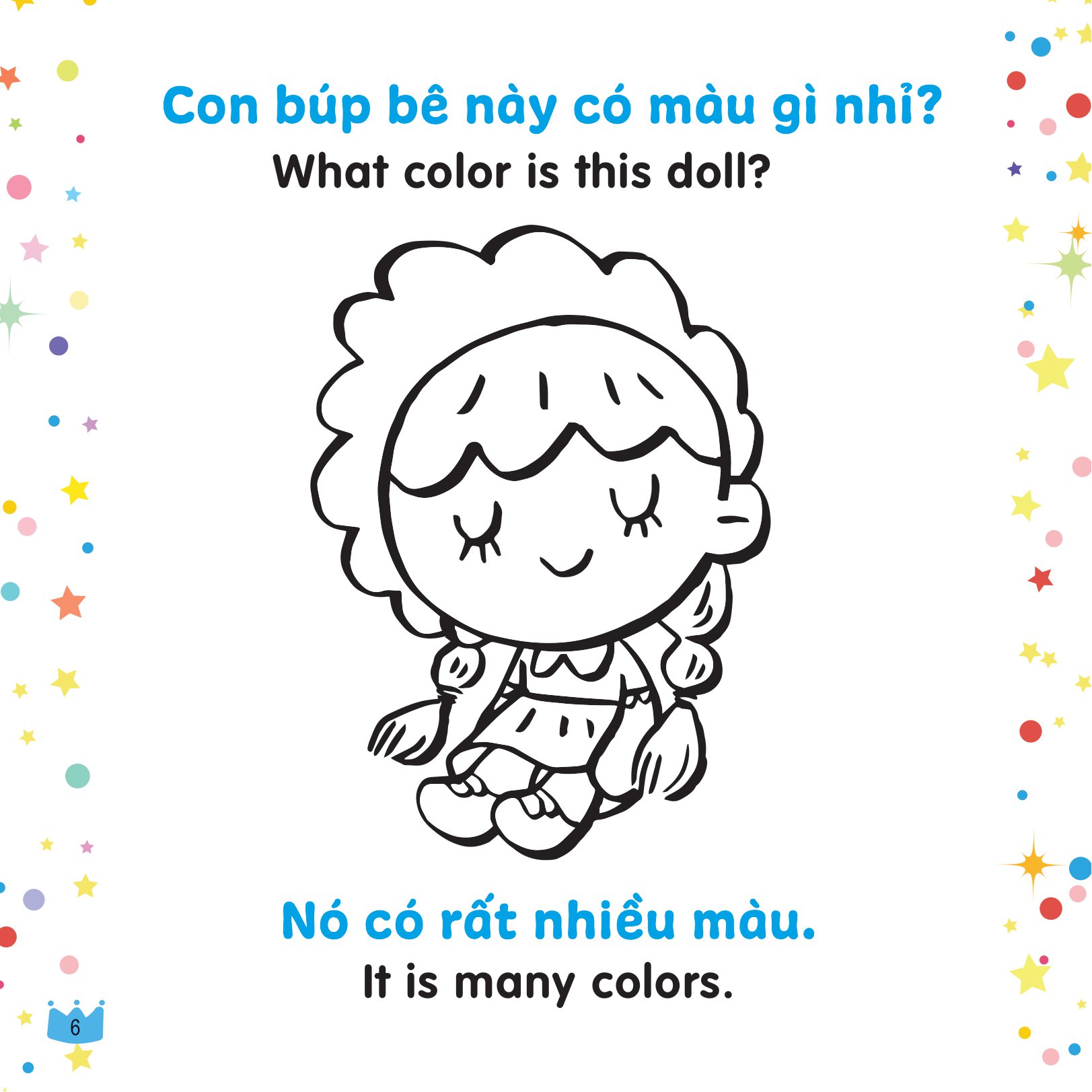 tô màu sáng tạo - bé học tiếng anh - màu gì vậy nhỉ? - Ảnh 6