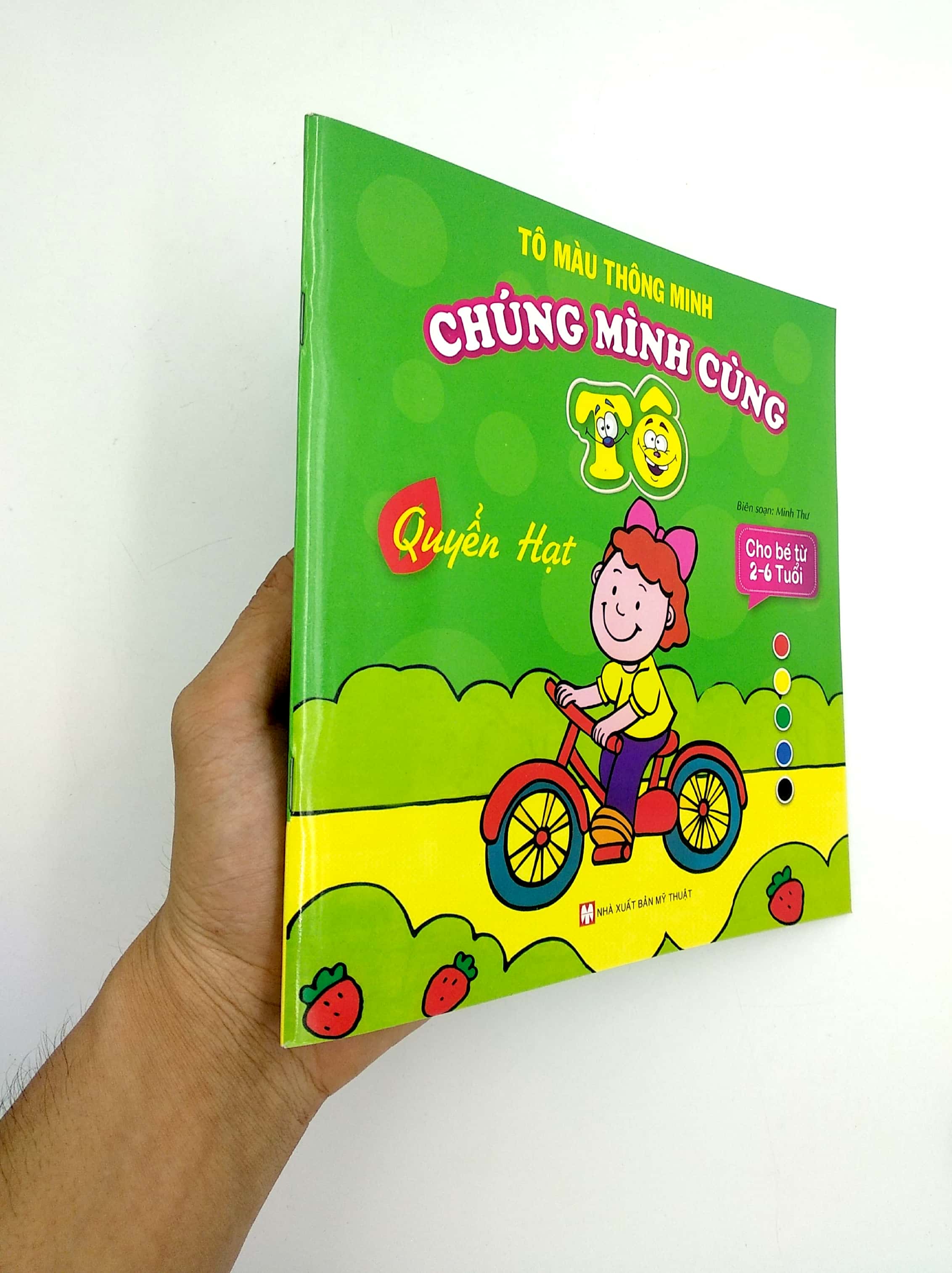 tô màu thông minh - chúng mình cùng tô - quyển hạt (tái bản) - Ảnh 11
