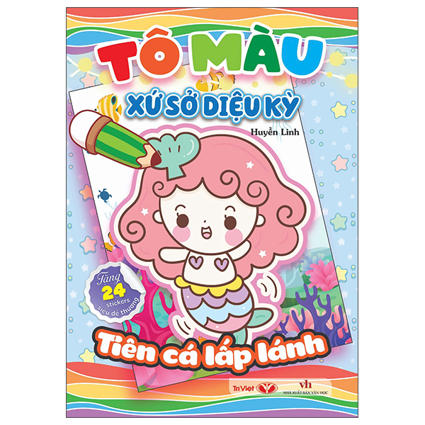 Tô Màu Xứ Sở Diệu Kỳ - Tiên Cá Lấp Lánh