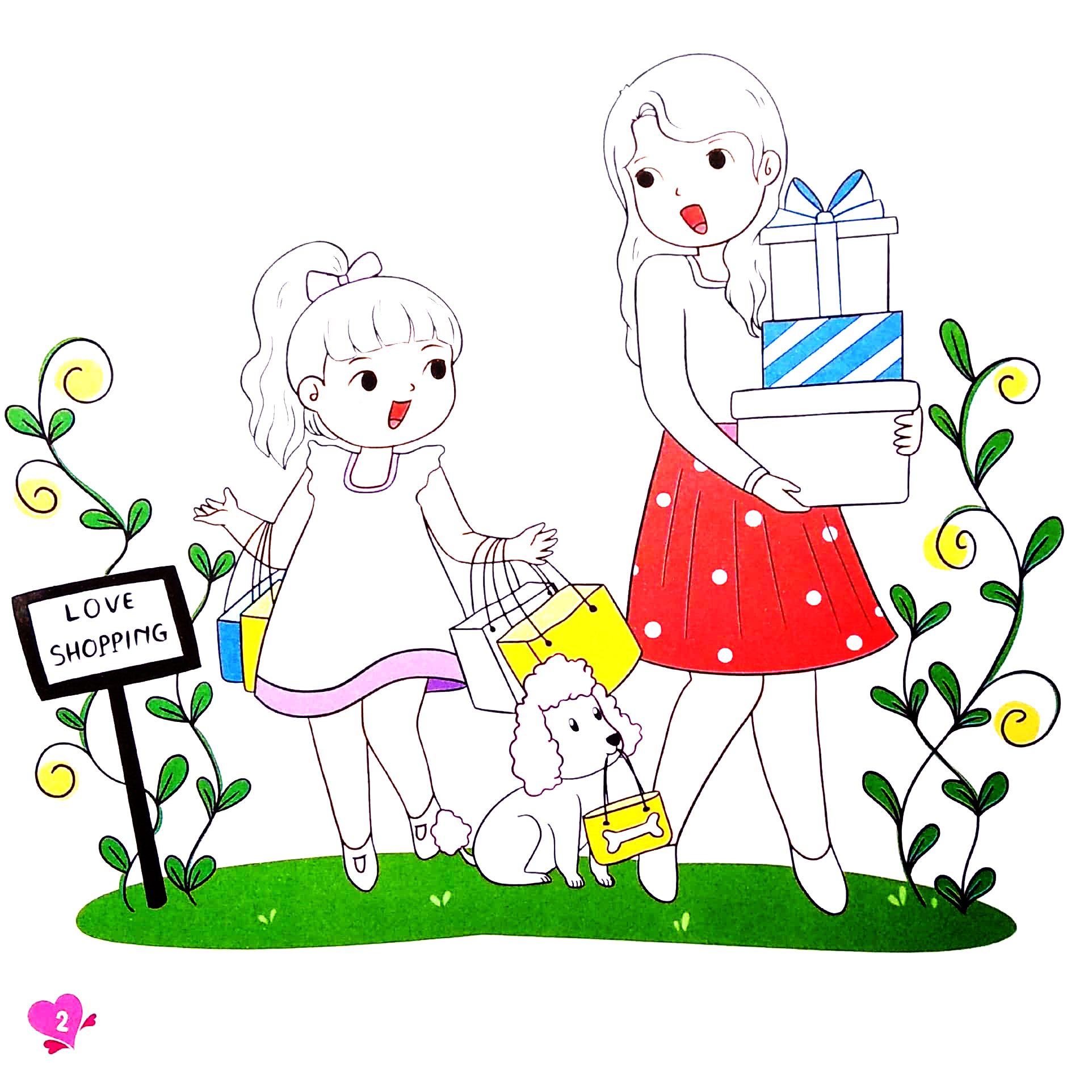 tô màu yêu thương - vui chơi - Ảnh 5
