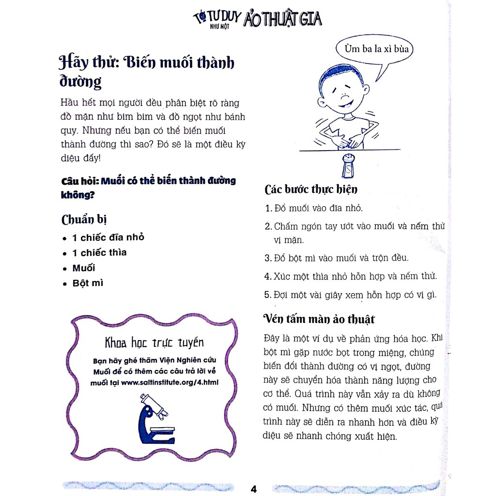 tớ tư duy như một ảo thuật gia – tất tần tật về thí nghiệm thần kỳ (tái bản 2019) - Ảnh 6