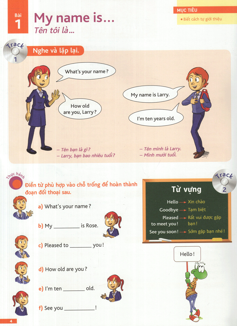 to understand english - lớp 4 (kèm cd) - Ảnh 3