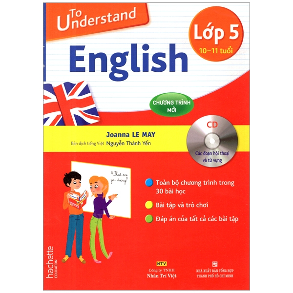 to understand english - lớp 5 (kèm cd)