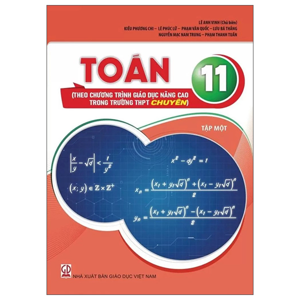 Toán 11 - Tập 2 (Theo Chương Trình Giao Dục Nâng Cao Trong Trường THPT Chuyên) - Ảnh 7