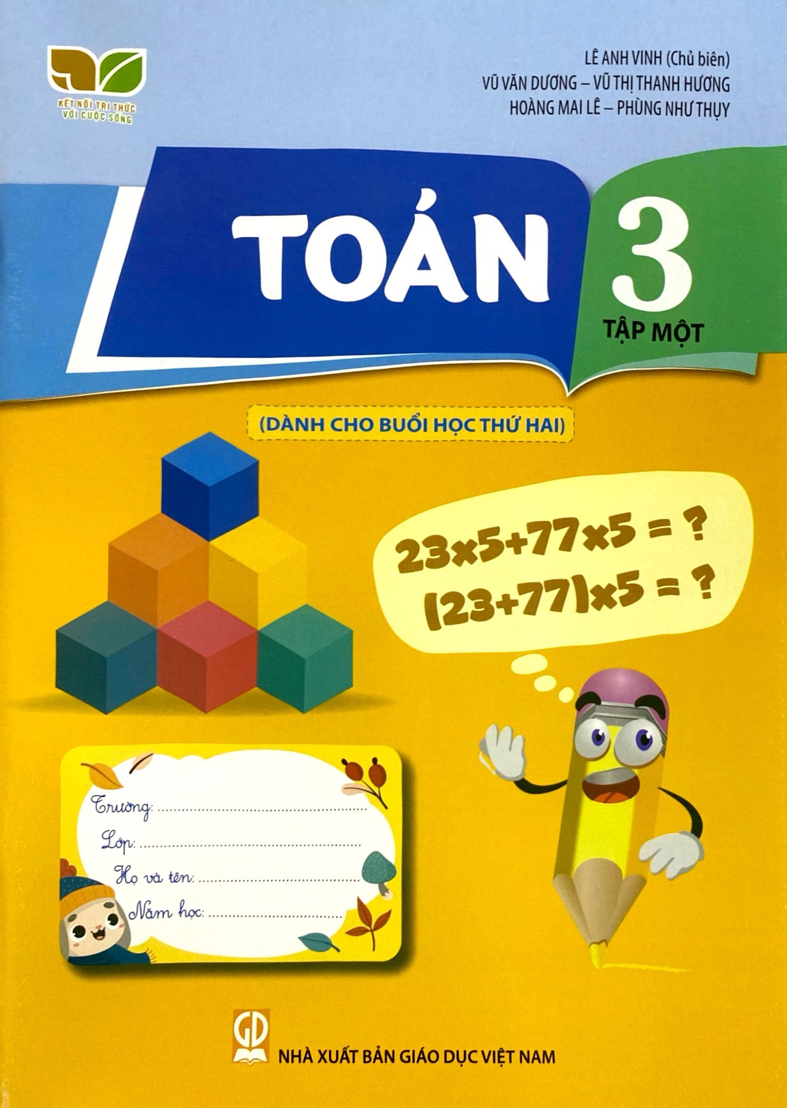 toán 3 - tập 1 (kết nối) (dành cho buổi học thứ hai) - Ảnh 2