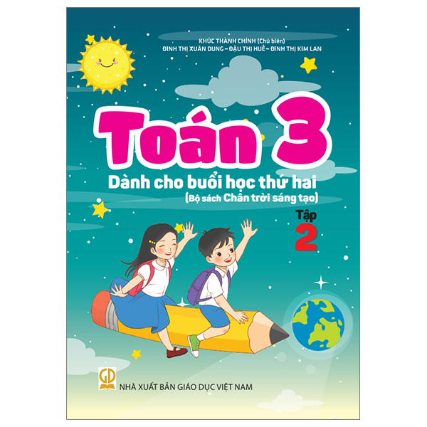 toán 3 - tập 2 - dành cho buổi học thứ hai (bộ sách chân trời sáng tạo)