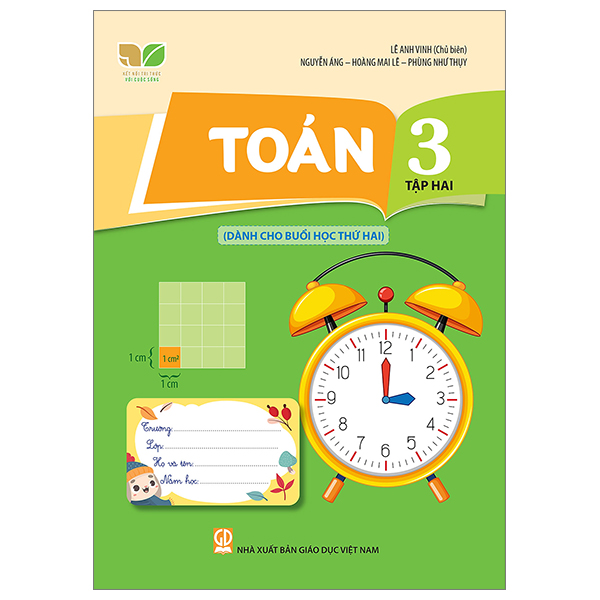 toán 3 - tập 2 (kết nối) (dành cho buổi học thứ hai)