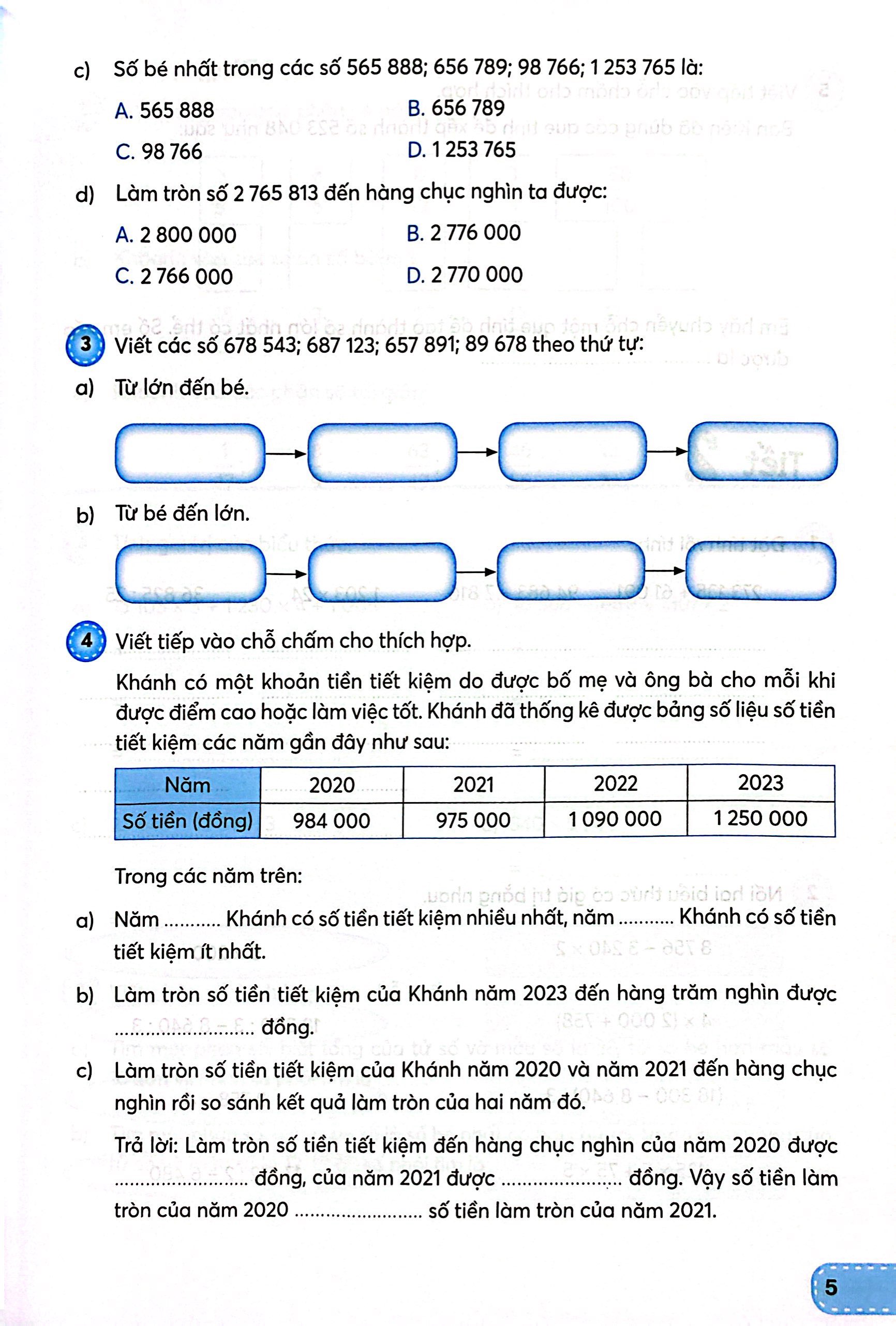 toán 5 - tập 1 (kết nối) (dành cho buổi học thứ hai) - Ảnh 6