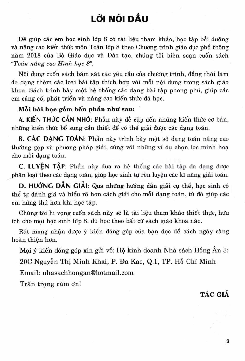 Toán Nâng Cao Hình Học 8 - Ảnh 2