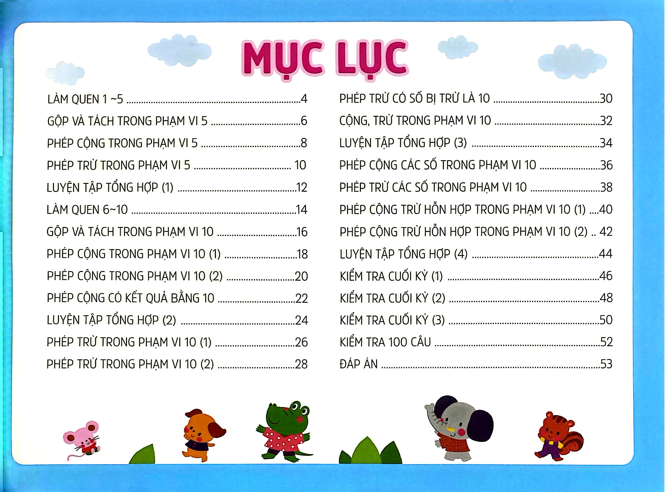 Toán Tiền Tiểu Học - Cộng Trừ Trong Phạm Vi 10 (Tái Bản 2026) - Ảnh 4