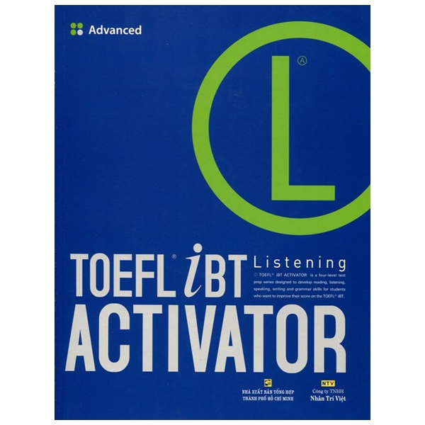 toefl ibt activator listening advanced (kèm cd)