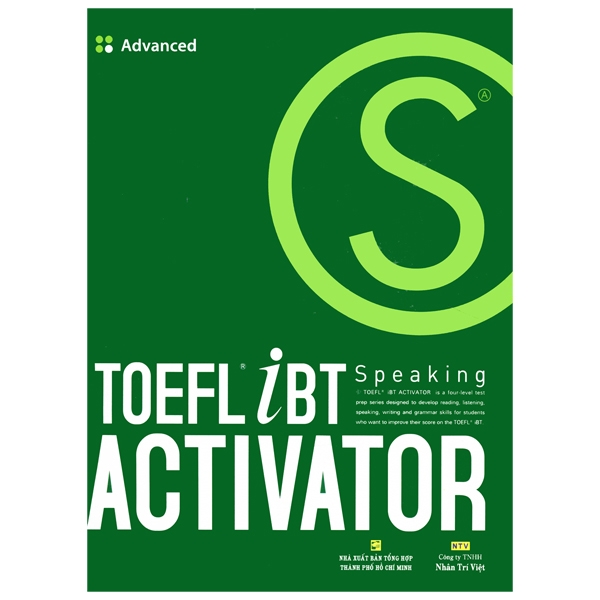 toefl ibt activator speaking advanced (kèm cd)