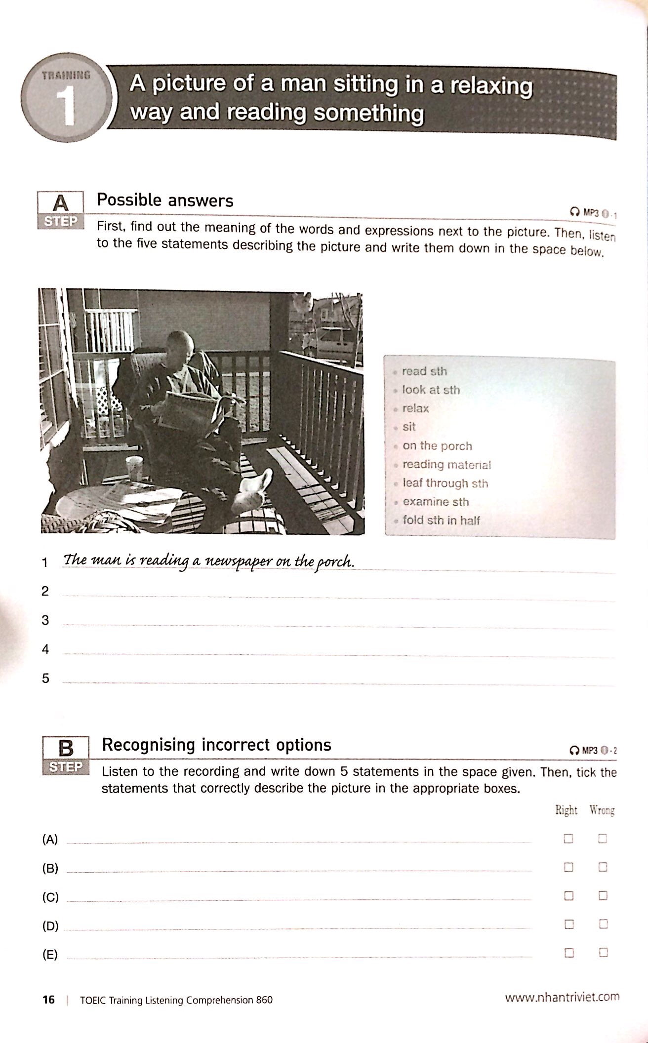 toeic training listening comprehension 860 - Ảnh 8