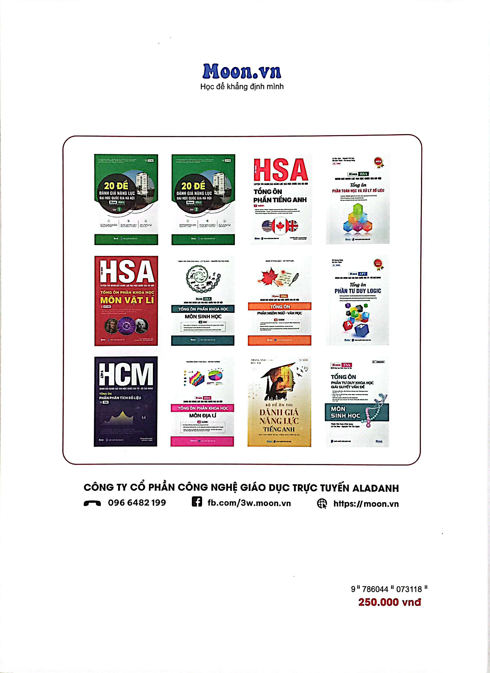 tổng ôn - luyện thi đánh giá năng lực đại học quốc gia hà nội (hsa) - Ảnh 6