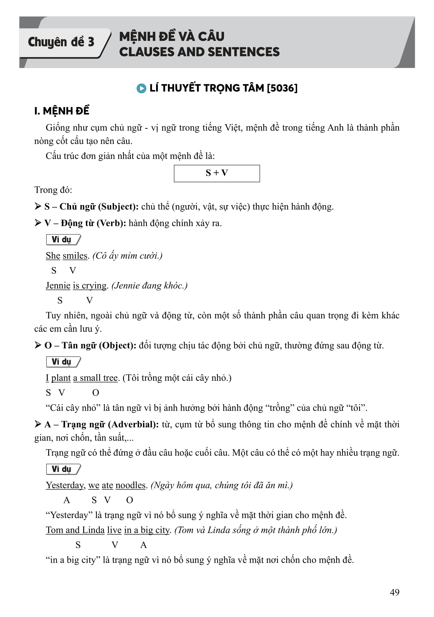 tổng ôn tiếng anh 9 - tập 1 (chương trình sgk mới) - Ảnh 15