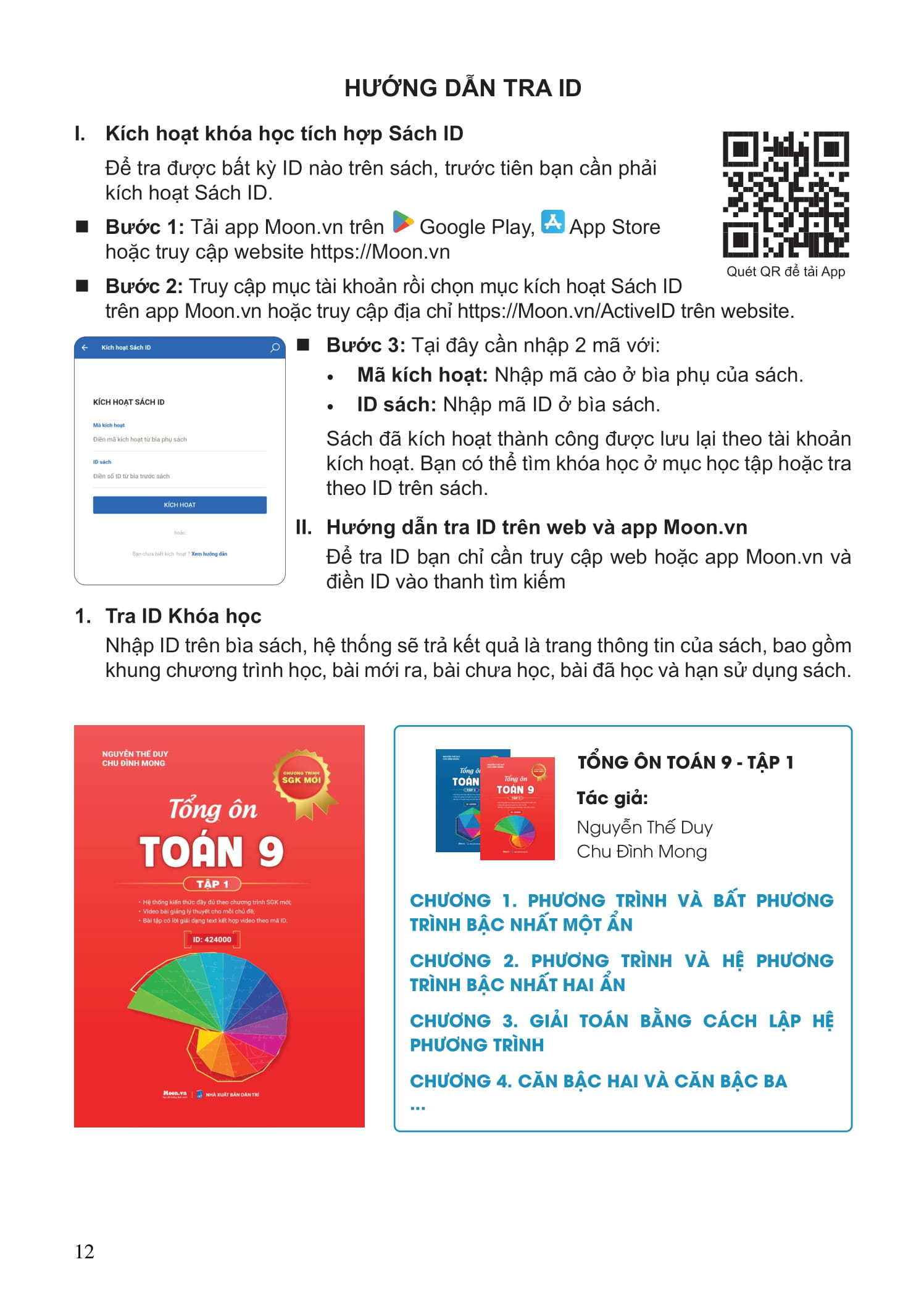 tổng ôn toán 9 - tập 1 - Ảnh 13