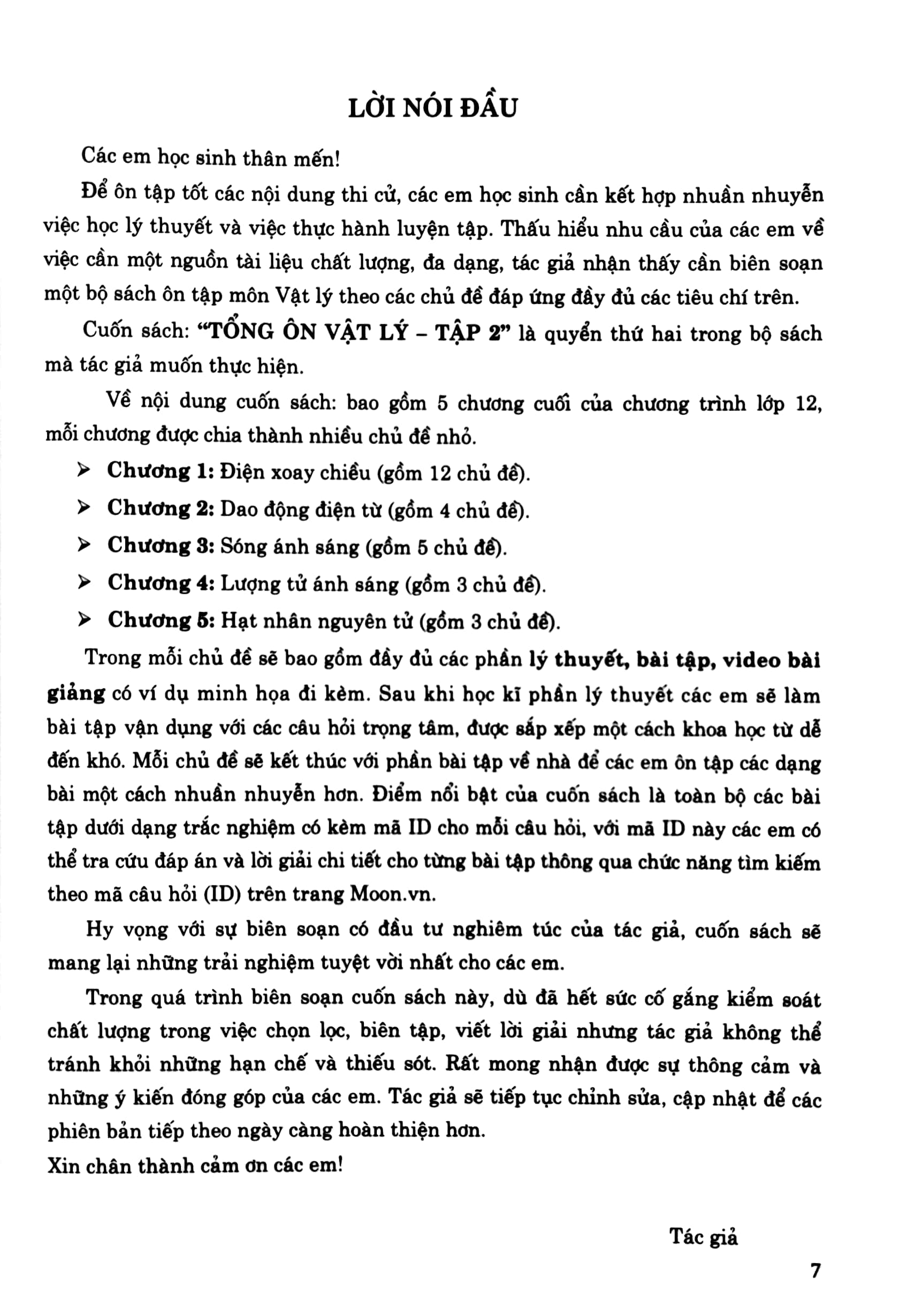 tổng ôn vật lí - tập 2 - Ảnh 4