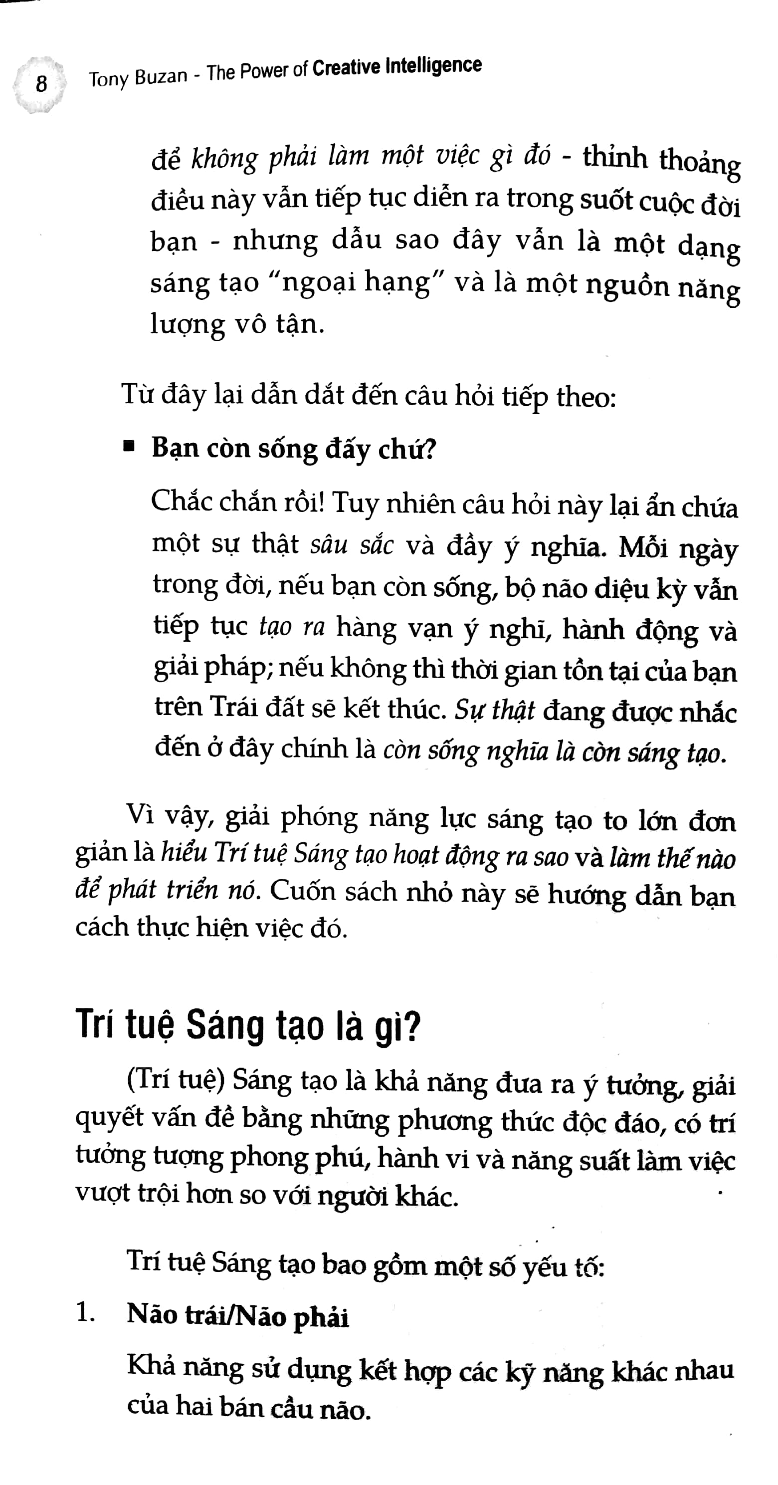 tony buzan - sức mạnh của trí tuệ sáng tạo - Ảnh 6