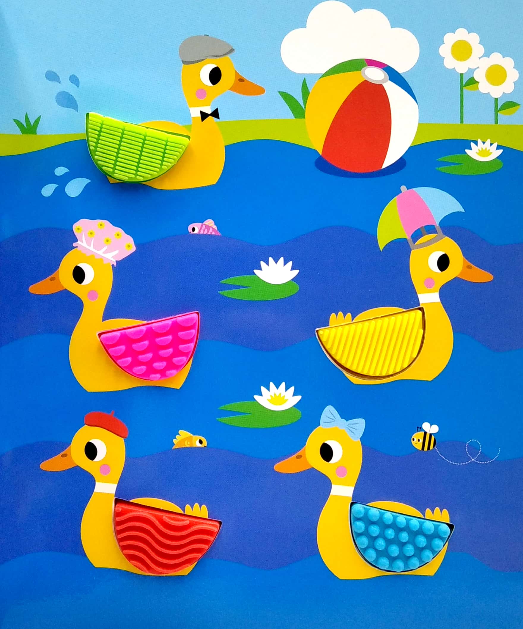 touch and explore 5 little ducks - Ảnh 4