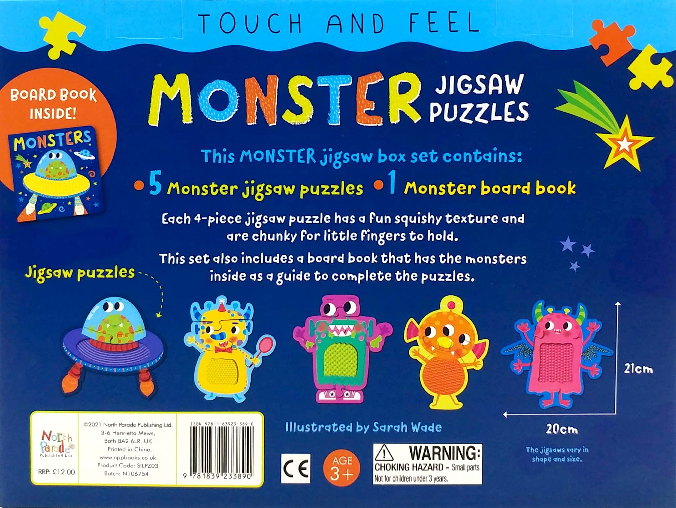 touch and feel - monster jigsaw puzzles - Ảnh 2