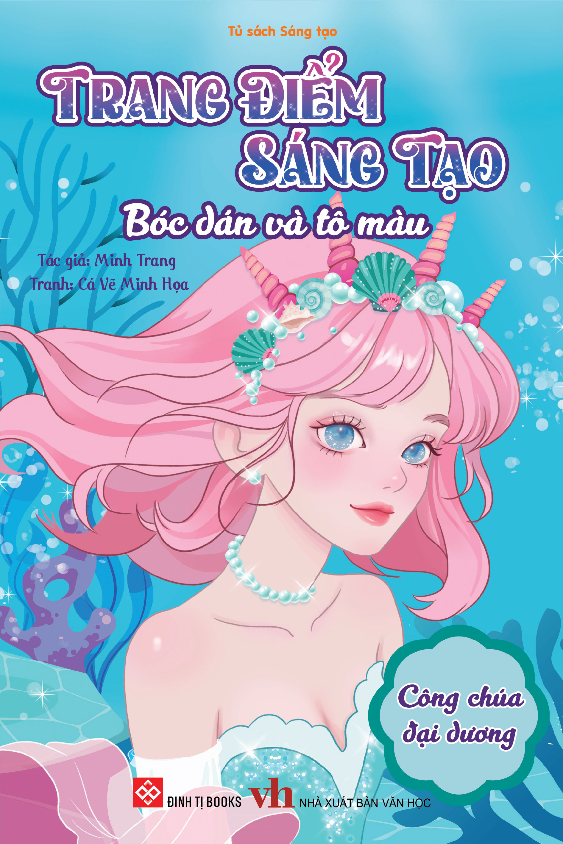 Trang Điểm Sáng Tạo - Bóc Dán Và Tô Màu - Công Chúa Đại Dương - Ảnh 2