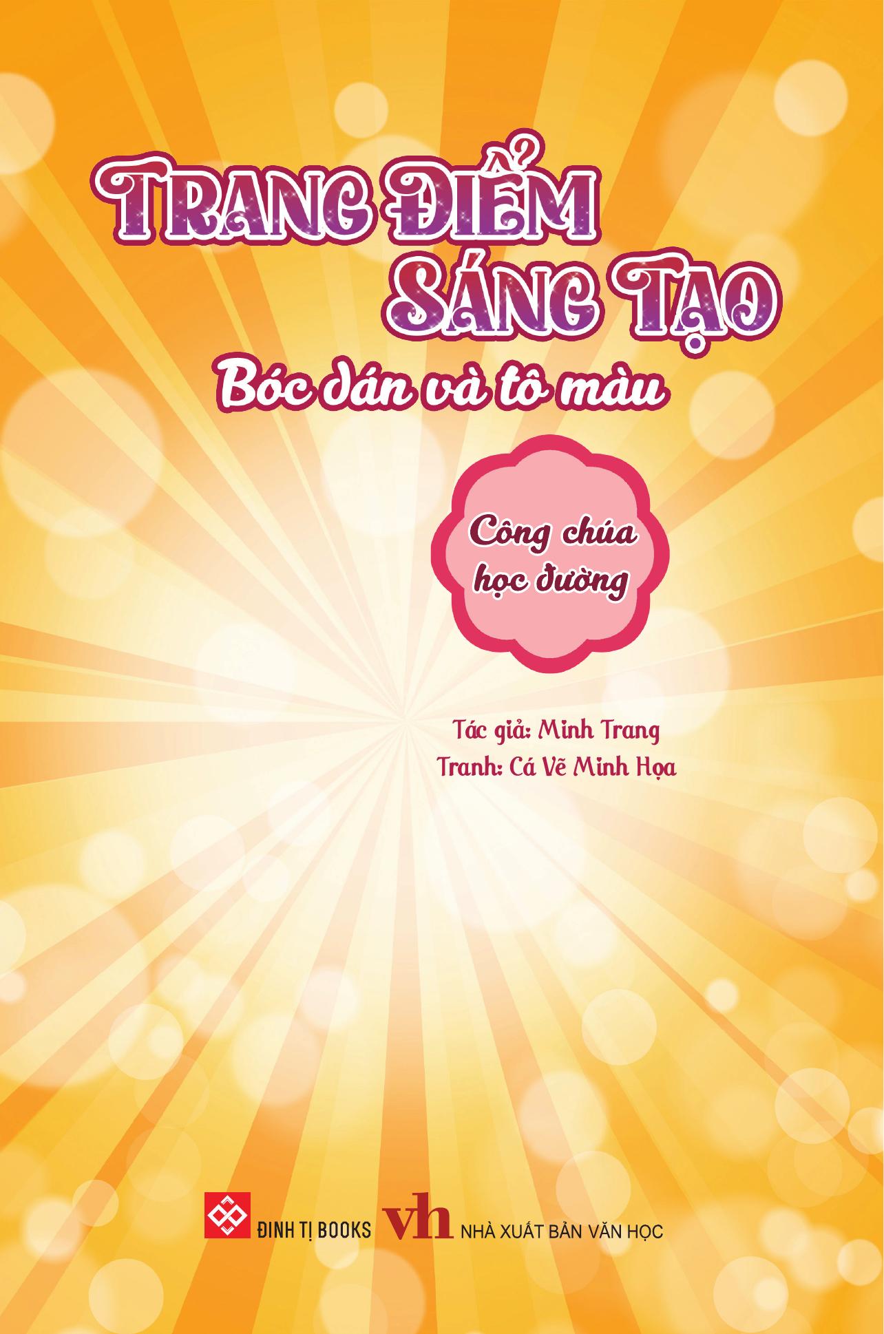 Trang Điểm Sáng Tạo - Bóc Dán Và Tô Màu - Công Chúa Học Đường - Ảnh 3