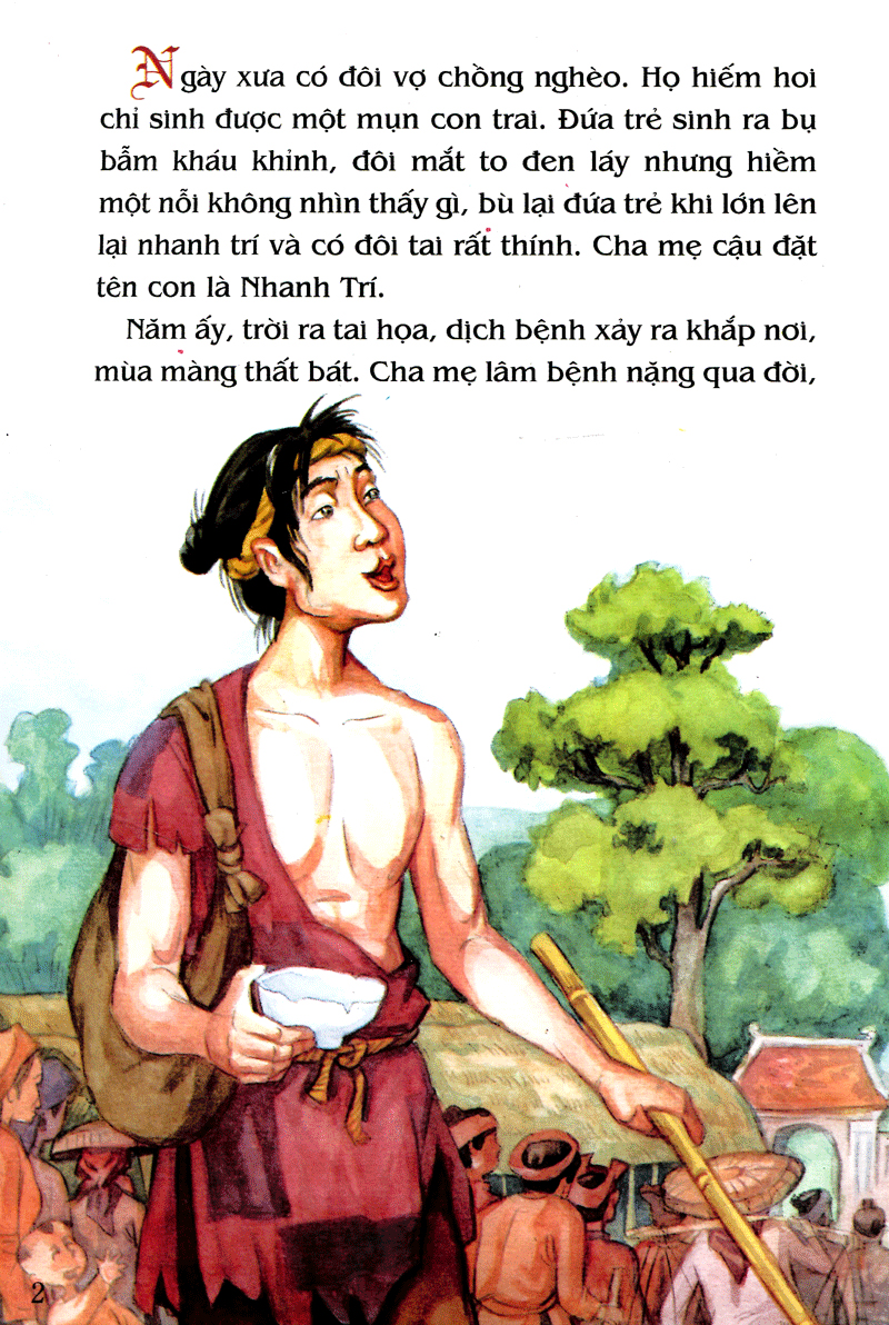 tranh truyện dân gian việt nam - anh chàng nhanh trí (tái bản 2023) - Ảnh 5
