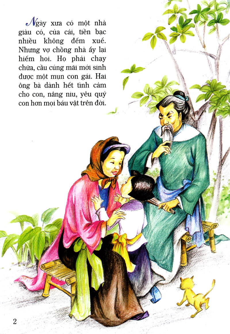 tranh truyện dân gian việt nam - anh học trò và ba con quỷ (tái bản 2024) - Ảnh 4