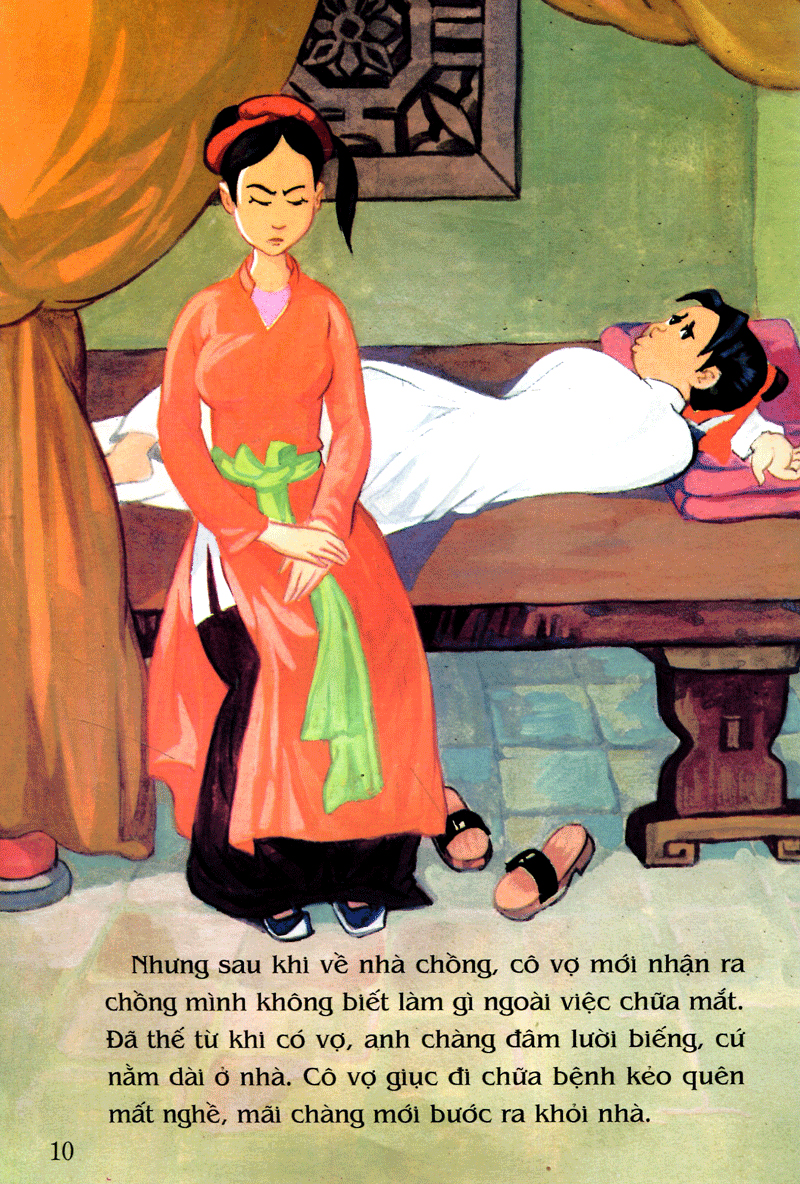 tranh truyện dân gian việt nam - có công mài sắt có ngày nên kim (tái bản 2023) - Ảnh 3