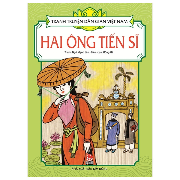 tranh truyện dân gian việt nam - hai ông tiến sĩ (tái bản 2019)