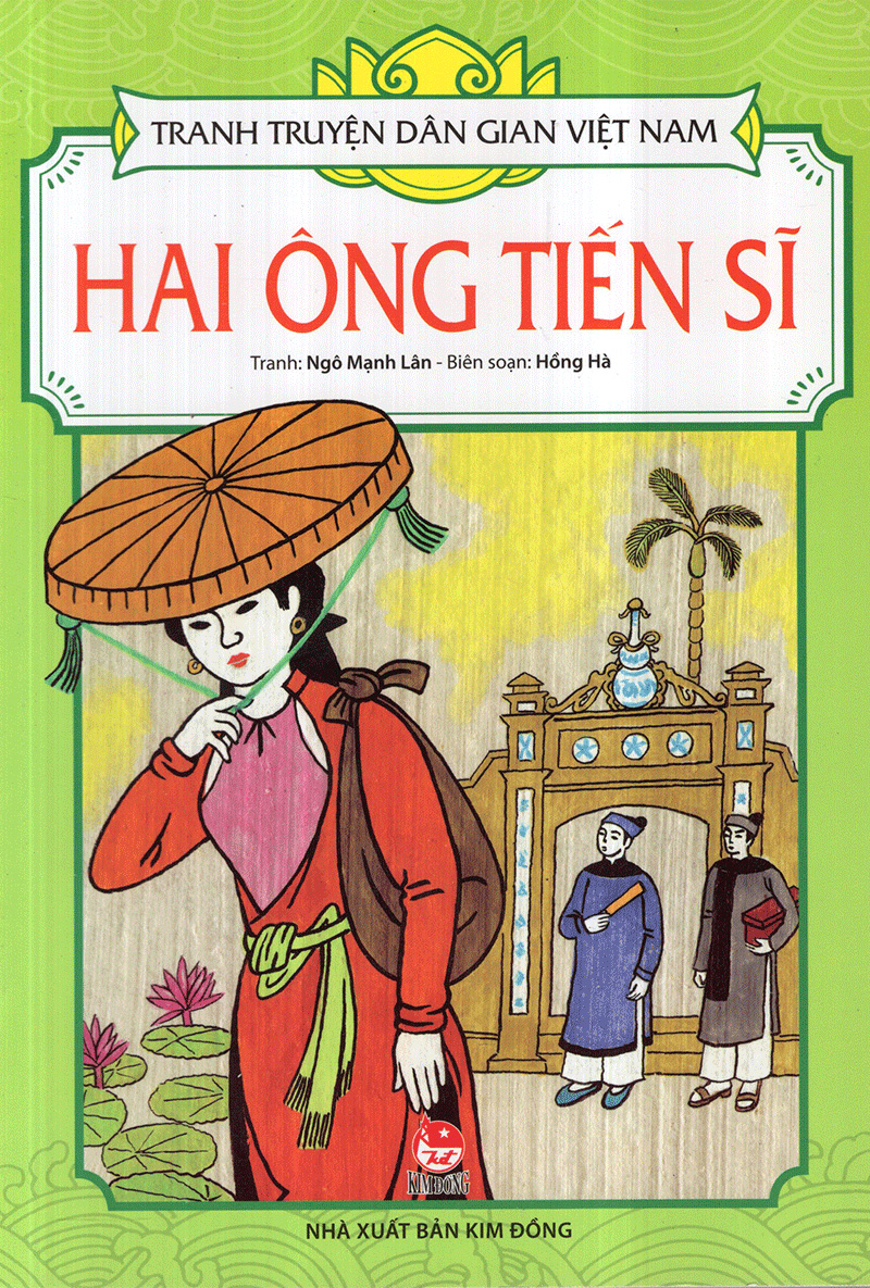 tranh truyện dân gian việt nam - hai ông tiến sĩ (tái bản 2019) - Ảnh 2