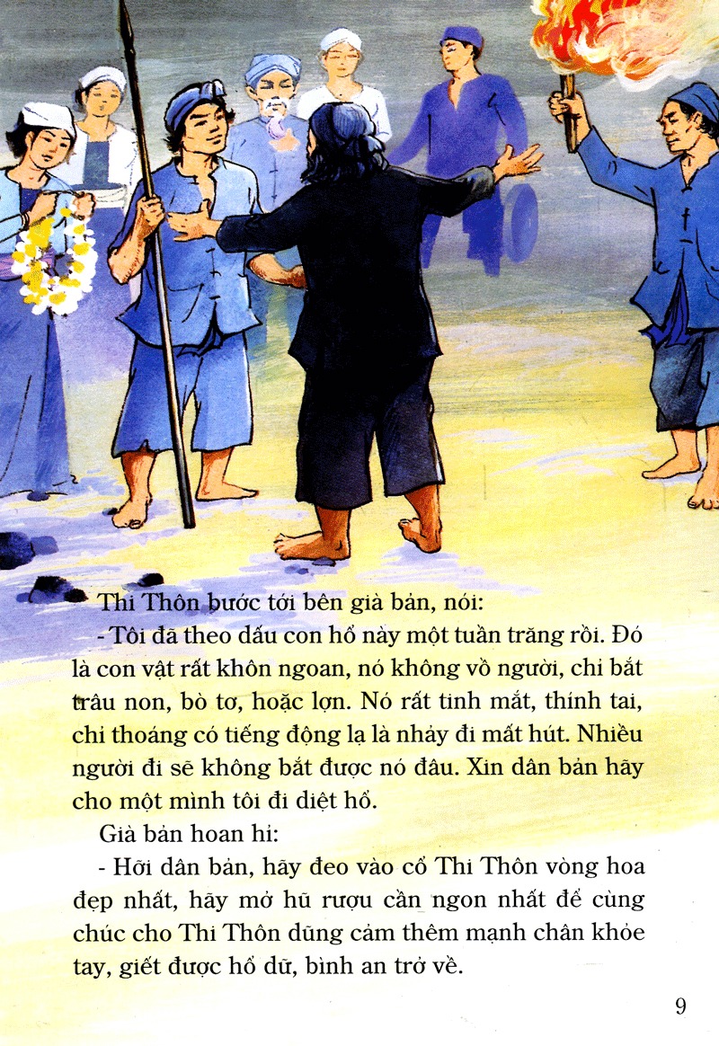 tranh truyện dân gian việt nam - nàng tiên hổ (tái bản 2024) - Ảnh 10