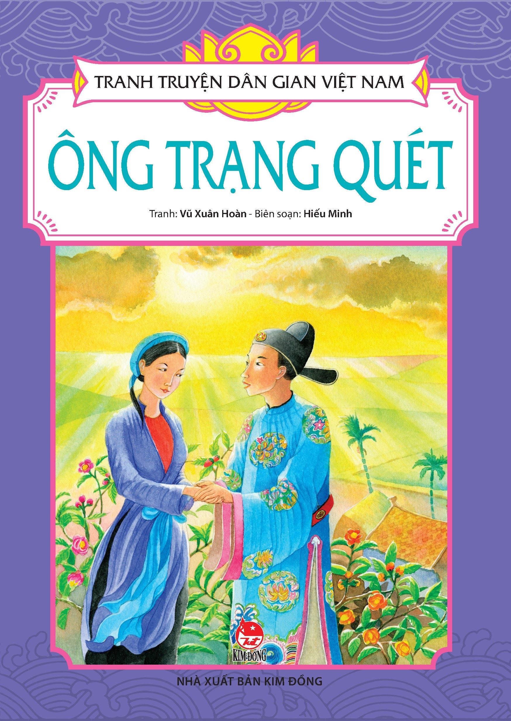 tranh truyện dân gian việt nam - ông trạng quét (tái bản 2024) - Ảnh 2