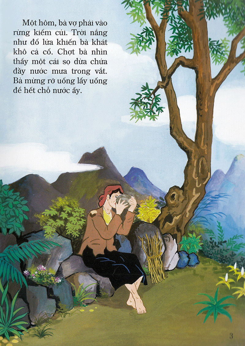 tranh truyện dân gian việt nam - sọ dừa (tái bản 2023) - Ảnh 3