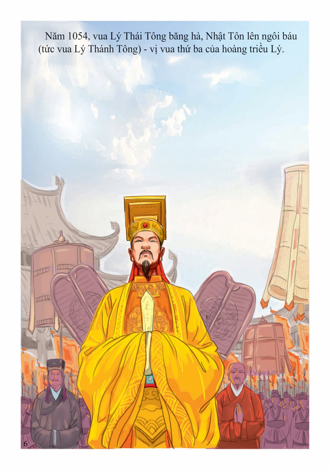 tranh truyện lịch sử việt nam - lý thánh tông (tái bản 2023) - Ảnh 3