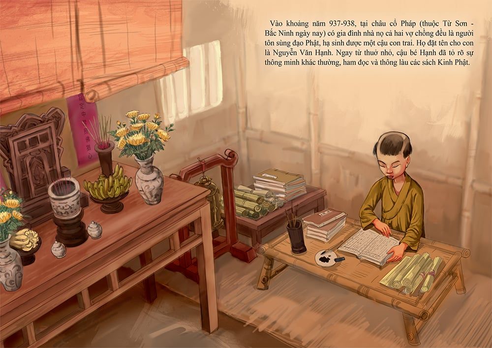 tranh truyện lịch sử việt nam - thiền sư vạn hạnh - Ảnh 5