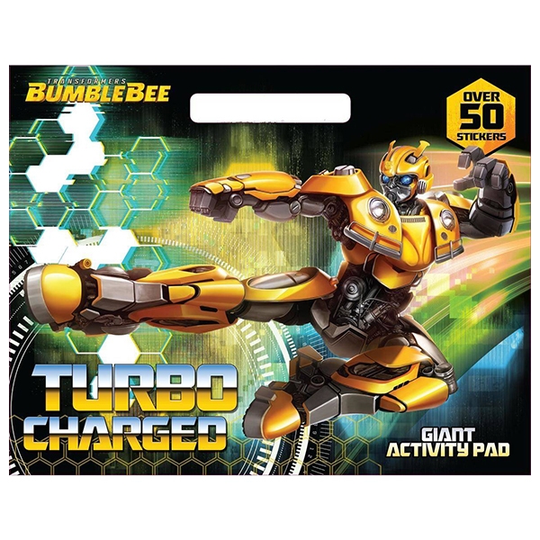 transformers bumblebee turbo charged giant activity pad