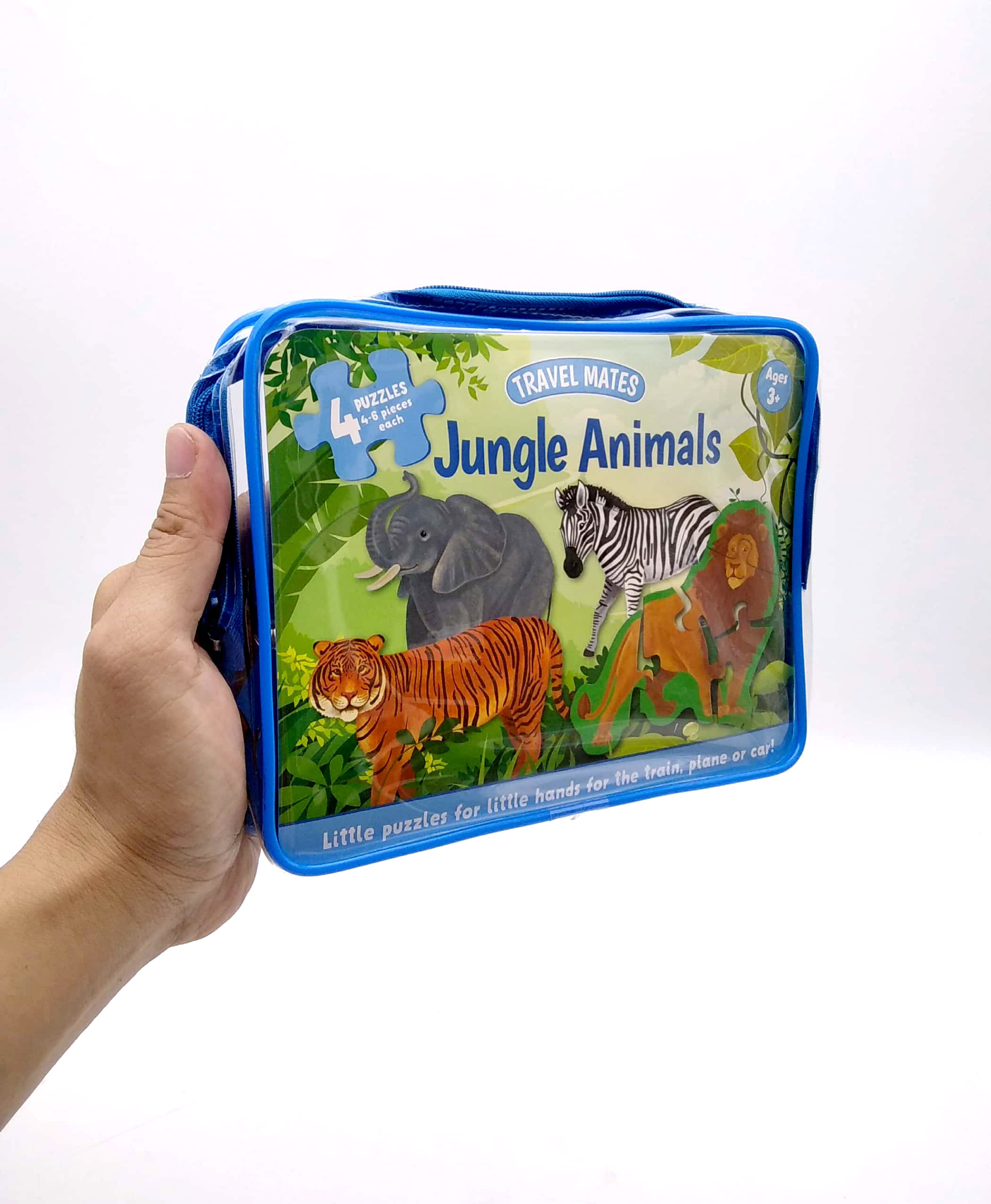 travel mates jigsaws in bag: jungle animals - Ảnh 5