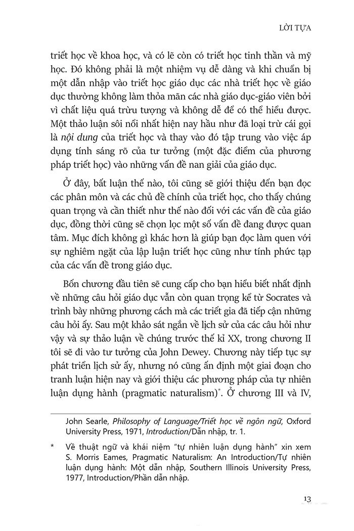 triết học giáo dục - philosophy of education (tái bản 2023) - Ảnh 6