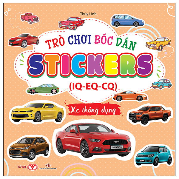 Trò Chơi Bóc Dán Sticker IQ-EQ-CQ - Xe Thông Dụng