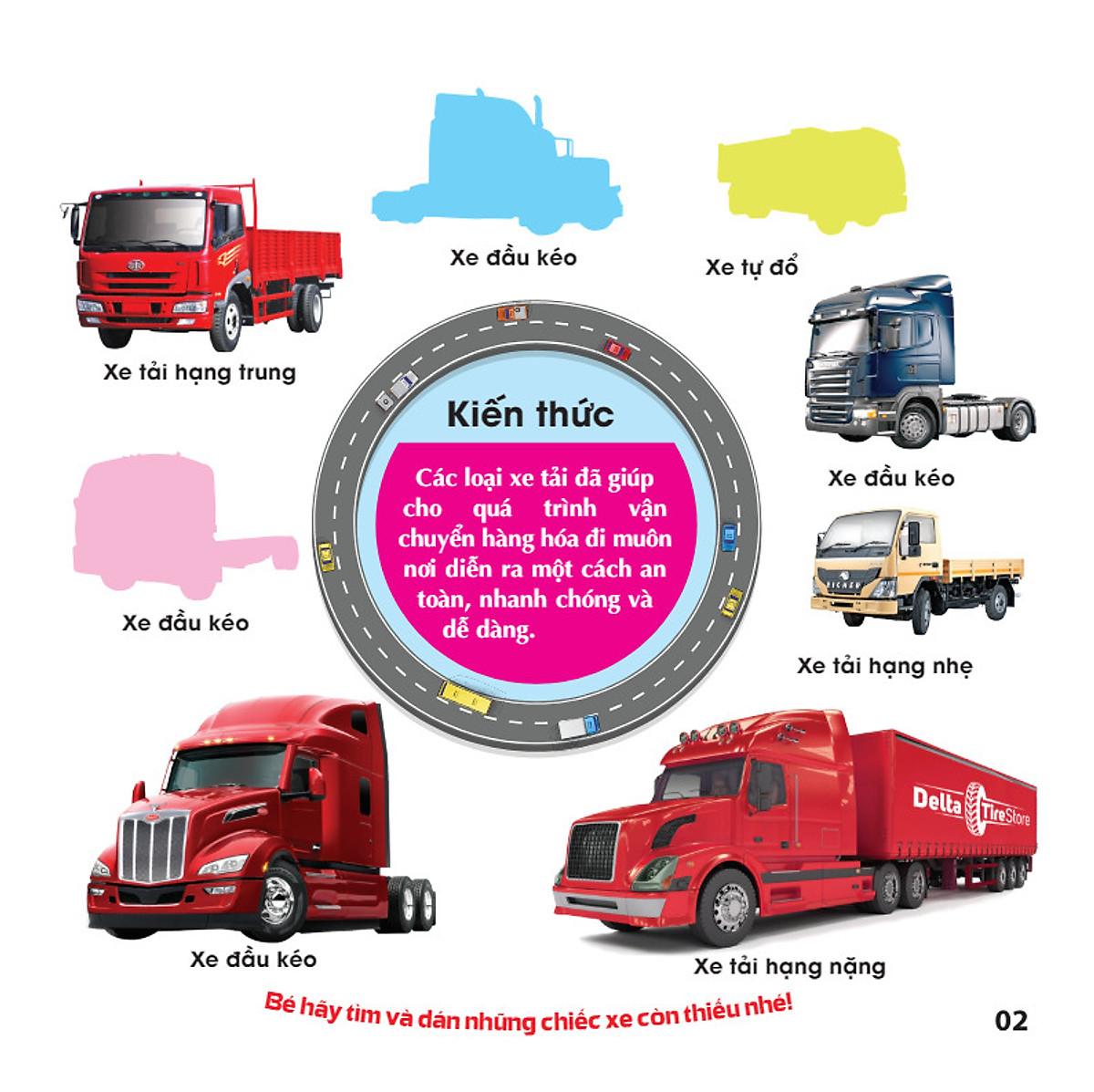 trò chơi dán hình iq-eq-cq - sticker - xe công trình - tập 1 - Ảnh 4