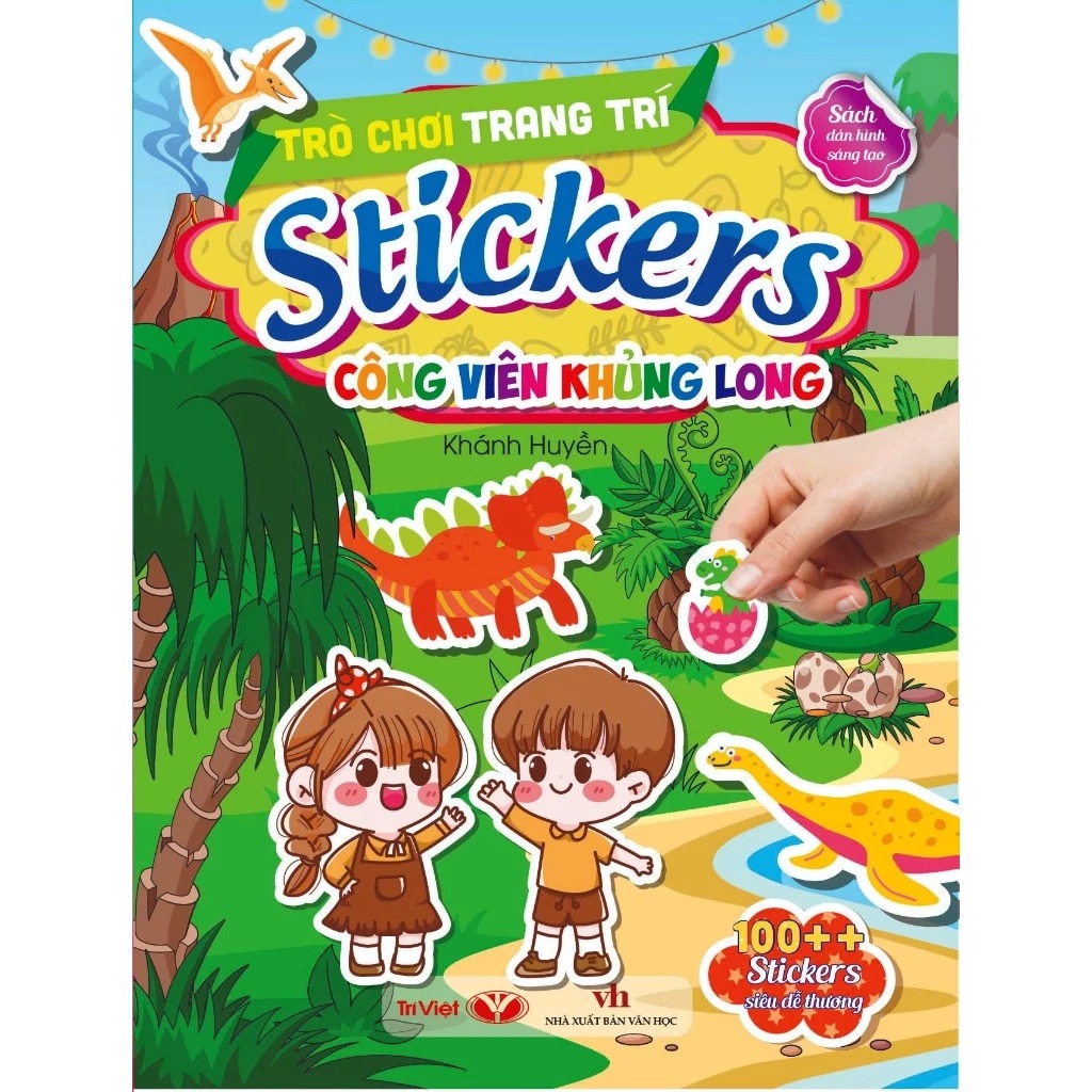 Trò Chơi Trang Trí Stickers - Công Viên Khủng Long - Ảnh 2