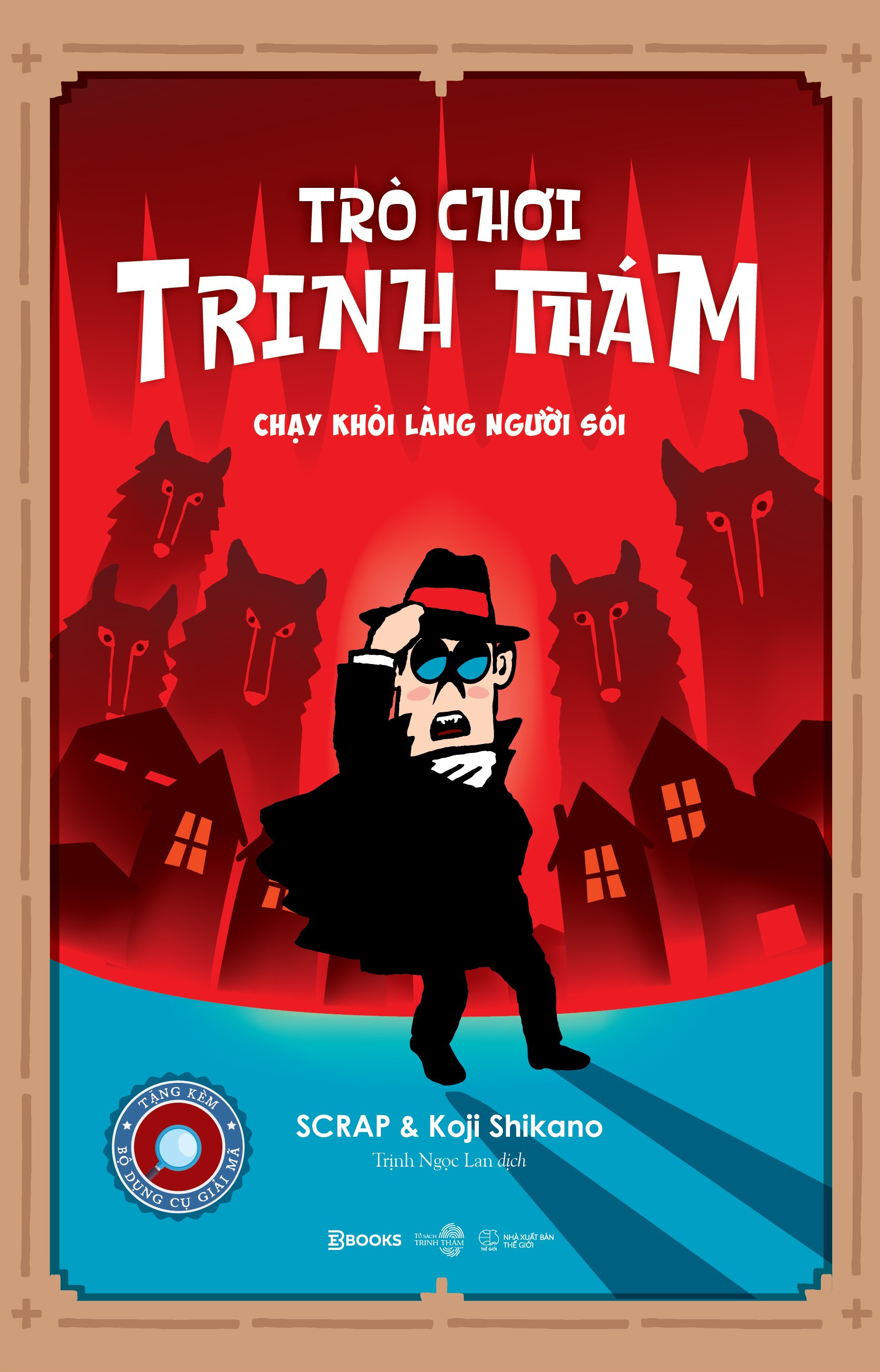 Trò Chơi Trinh Thám - Chạy Khỏi Làng Người Sói - Kèm Bộ Dụng Cụ Giải Mã - Ảnh 2