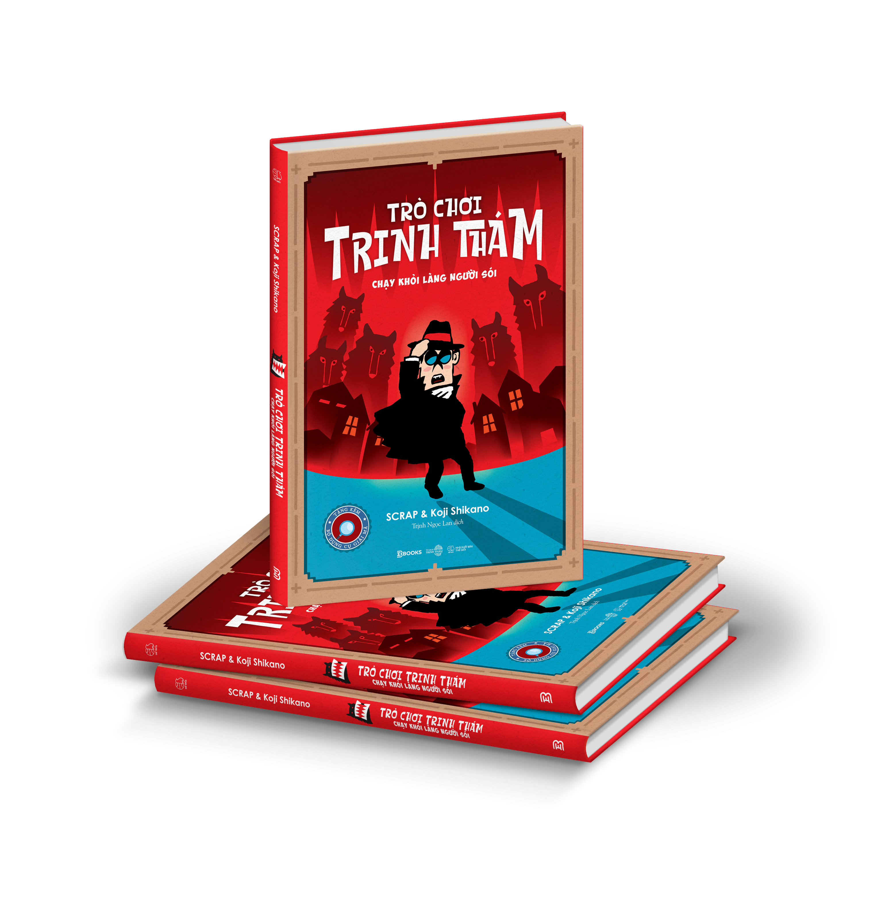 Trò Chơi Trinh Thám - Chạy Khỏi Làng Người Sói - Kèm Bộ Dụng Cụ Giải Mã - Ảnh 9