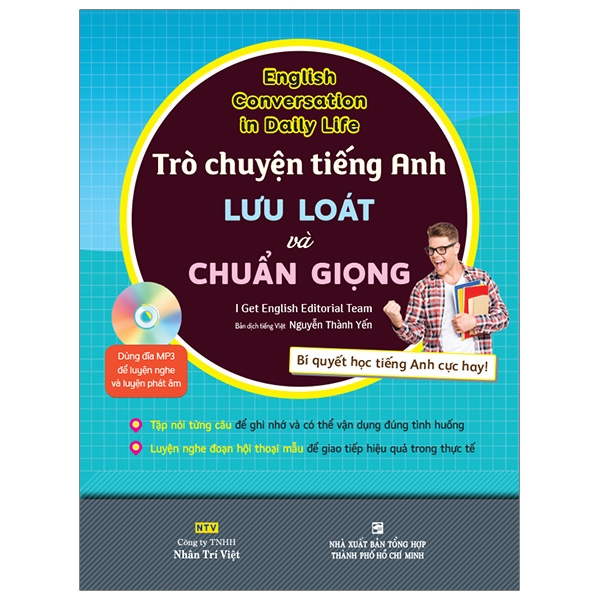 trò chuyện tiếng anh lưu loát và chuẩn giọng (kèm 1 đĩa mp3)