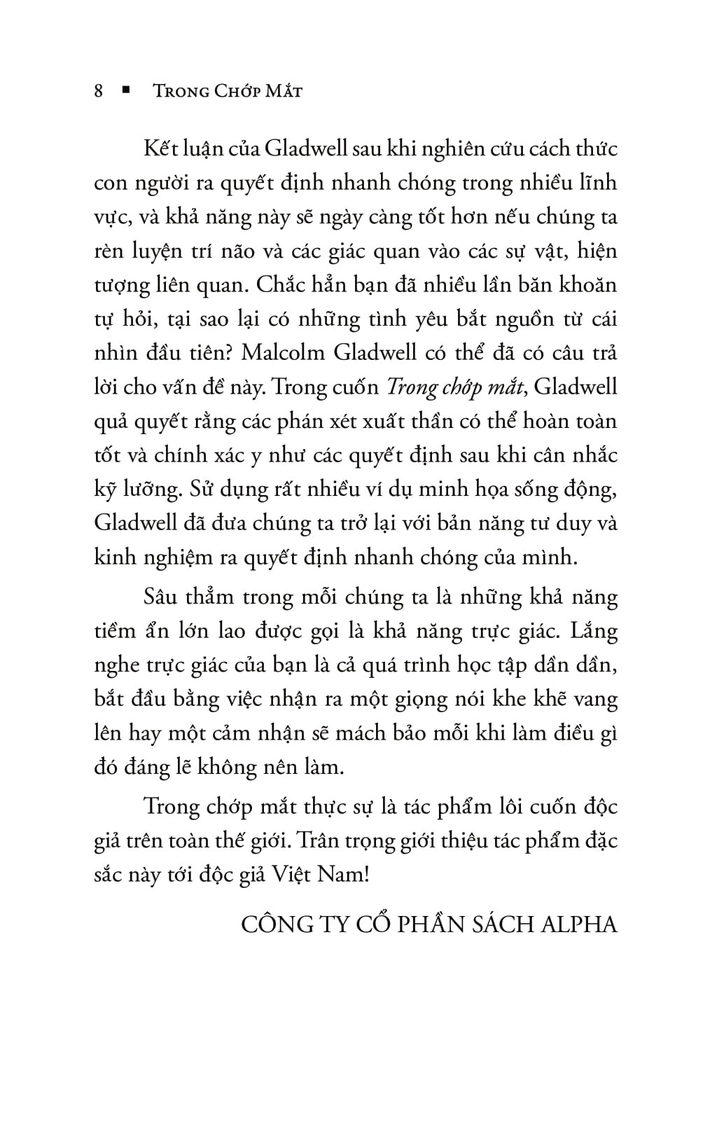 trong chớp mắt - blink (tái bản 2024) - Ảnh 7
