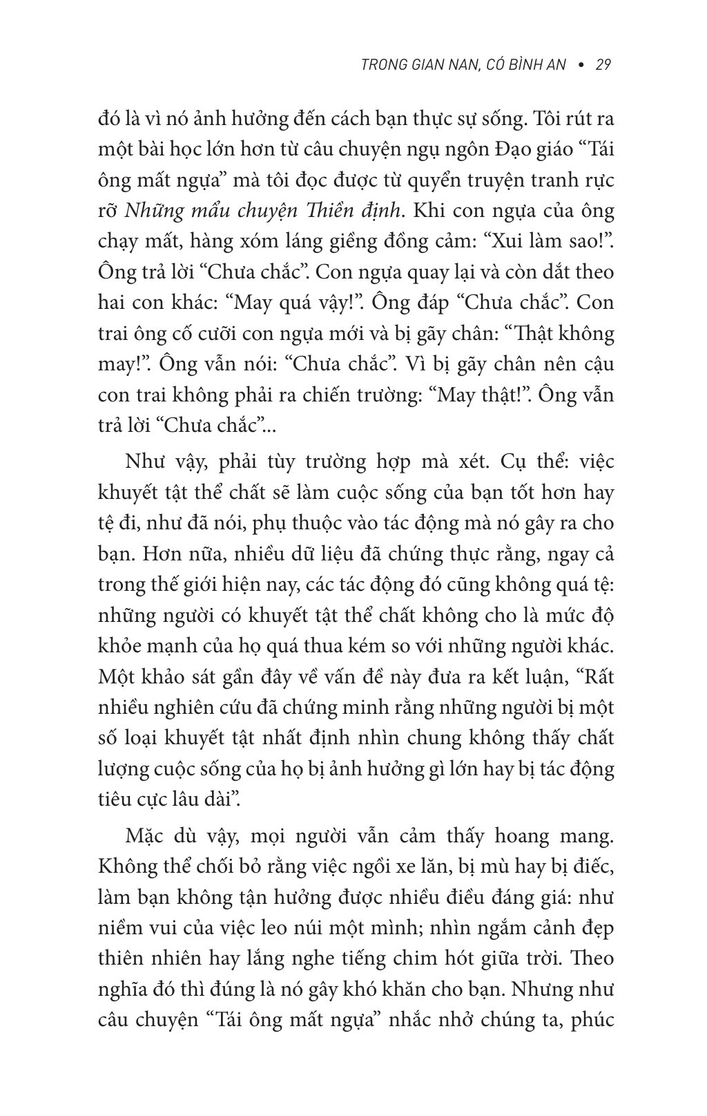 Trong Gian Nan Có Bình An - Cách Triết Học Mở Lối Cuộc Đời - Ảnh 11
