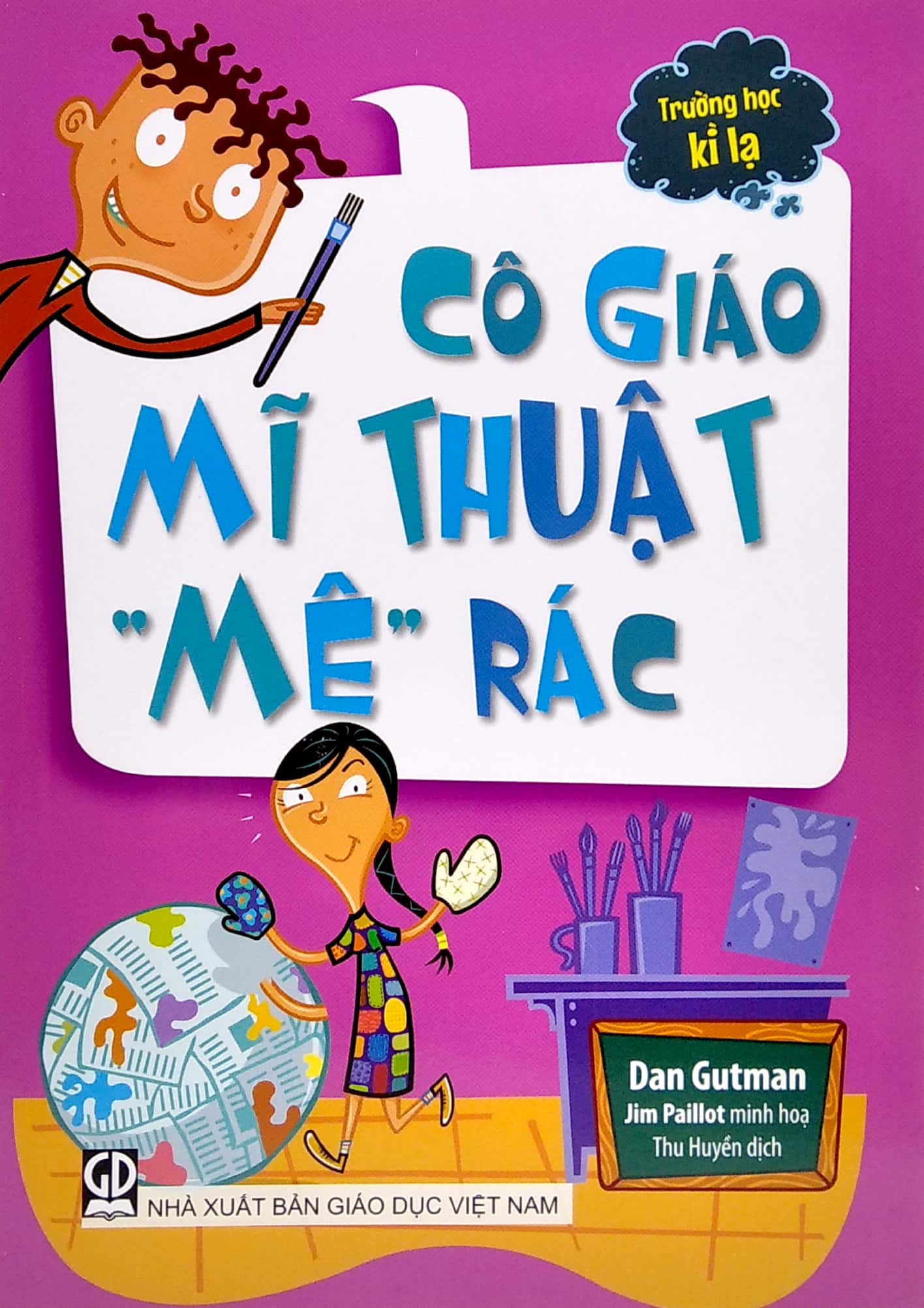 trường học kì lạ - cô giáo mĩ thuật “mê” rác - Ảnh 2